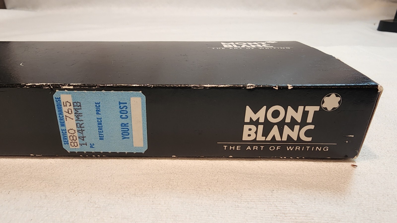 VINTAGE MONT BLANC FOUNTAIN PEN FELT CASE and ORIGINAL BOX, EMPTY – NO PEN