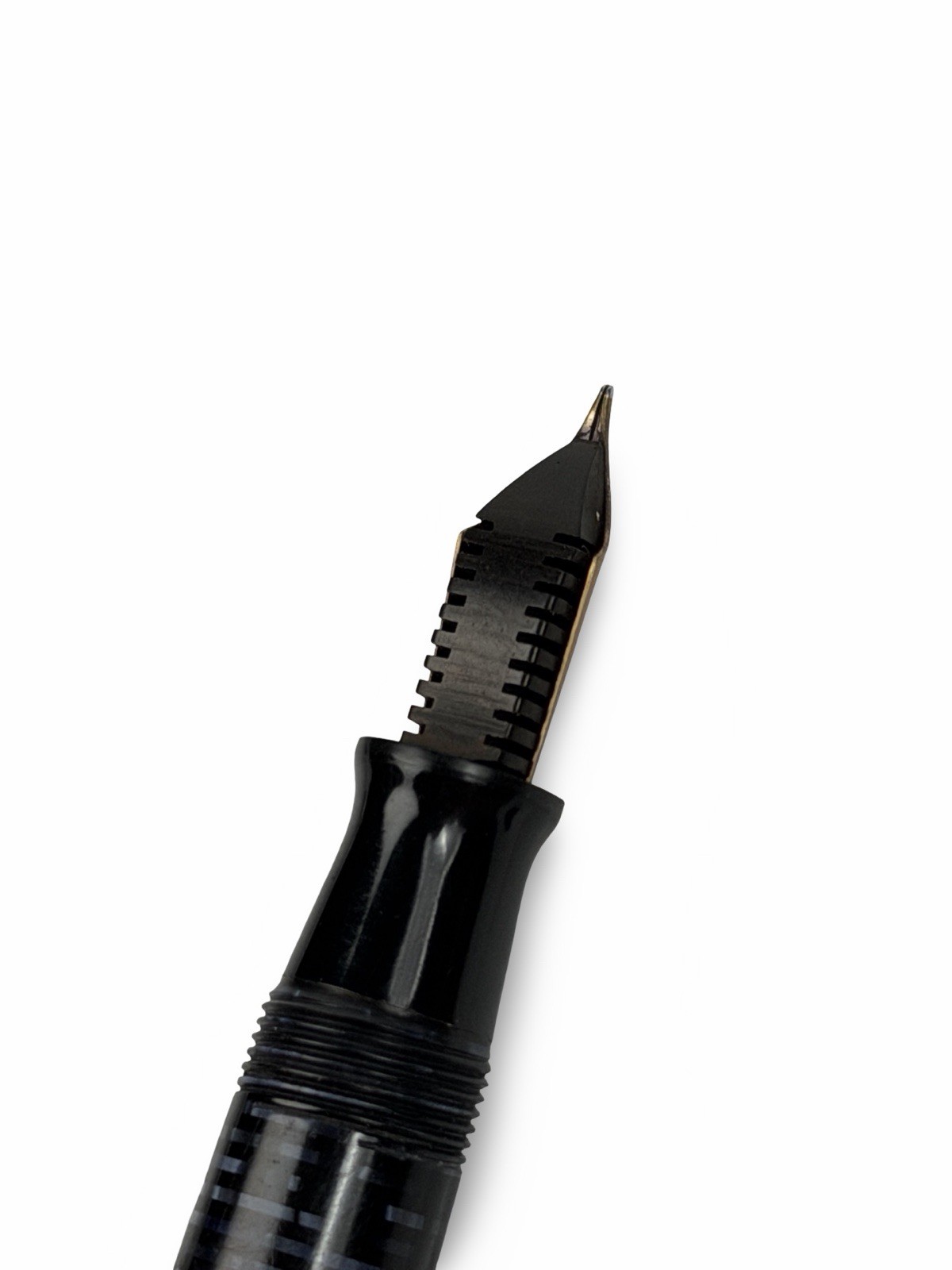 VINTAGE 1940s PARKER VACUMATIC GOLDEN PEARL FOUNTAIN PEN