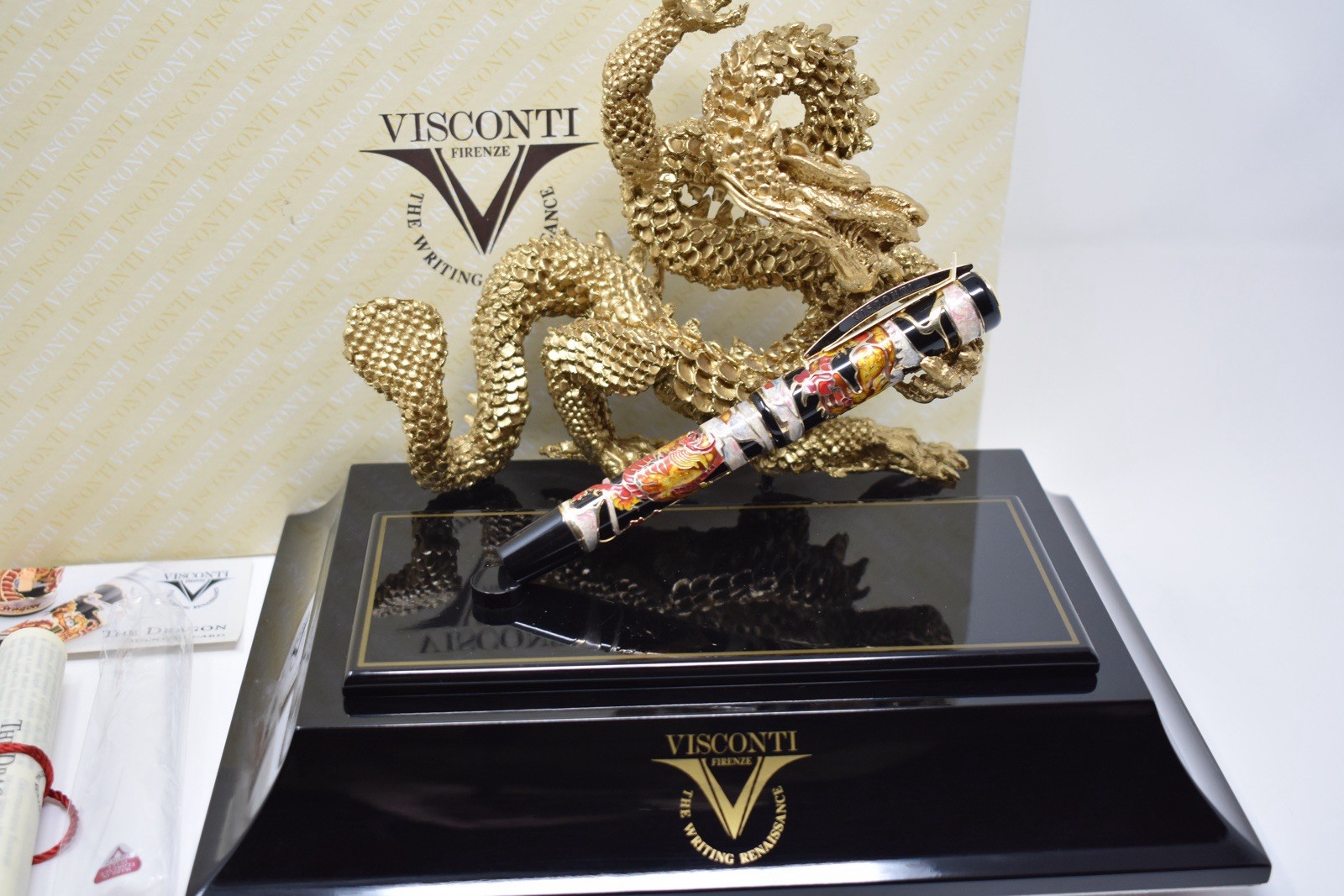 Visconti Year of The Dragon 2012 Limited Edition 888 23k Nib Fountain Pen 64802
