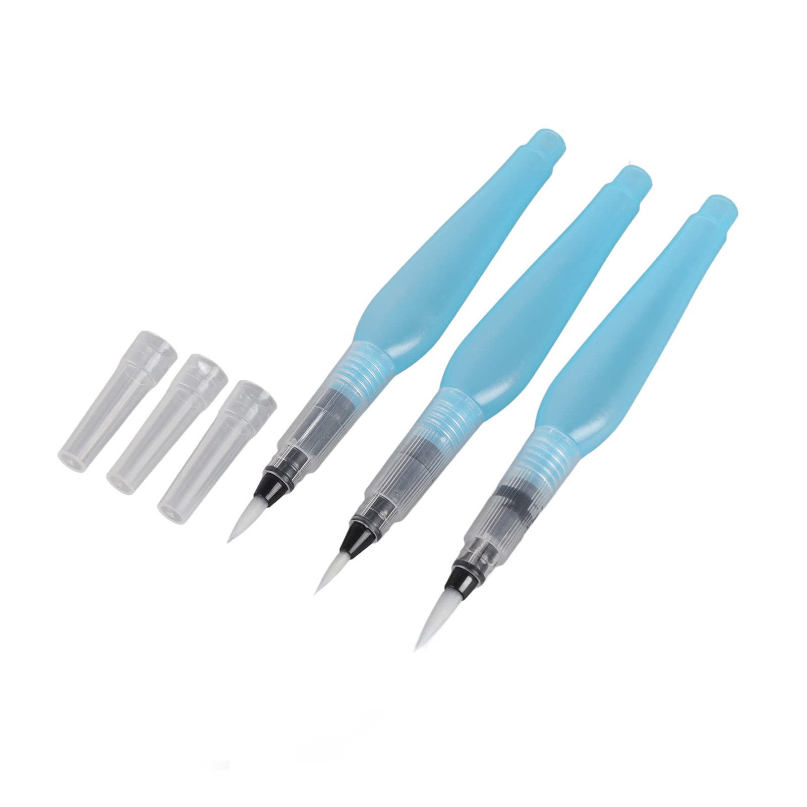 Water Brush Pen Pg 3 Pieces Refillable Water Brush Pen Craft Tool Painting Ca…