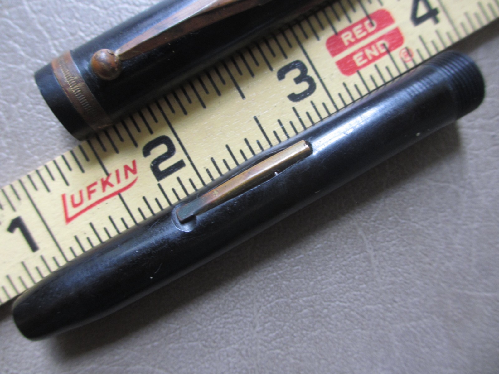 Vintage Unbranded Fountain Pen w/ Durium Nib – Lever Fill with Good Tension PATD