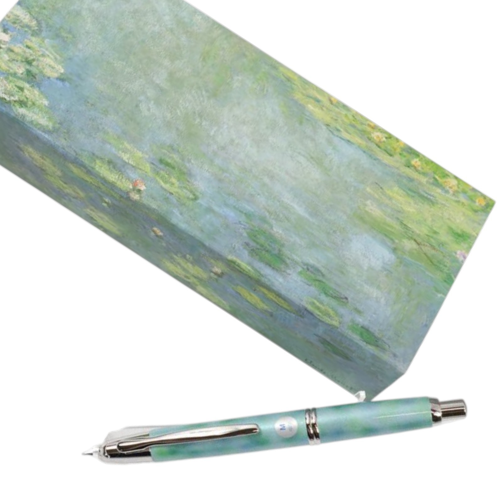 Pilot × Usagiya Capless Claude Monet Water Lilies 18K Fpintain Pen F Nib NEW