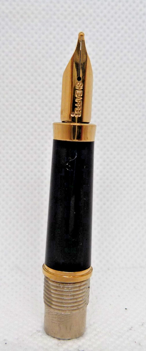 Sheaffer Vintage Fashion II goldtone point unit–new old stock- BROAD