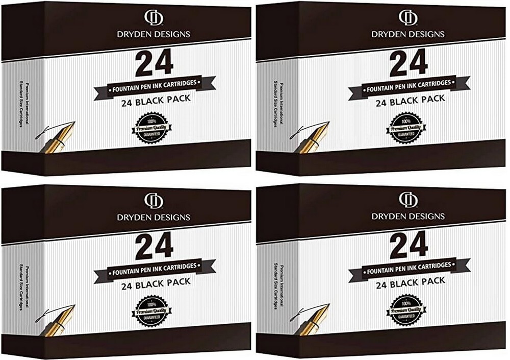 Dryden Designs Fountain Pen Accessories – Universal Cartridges, Nibs & Converter
