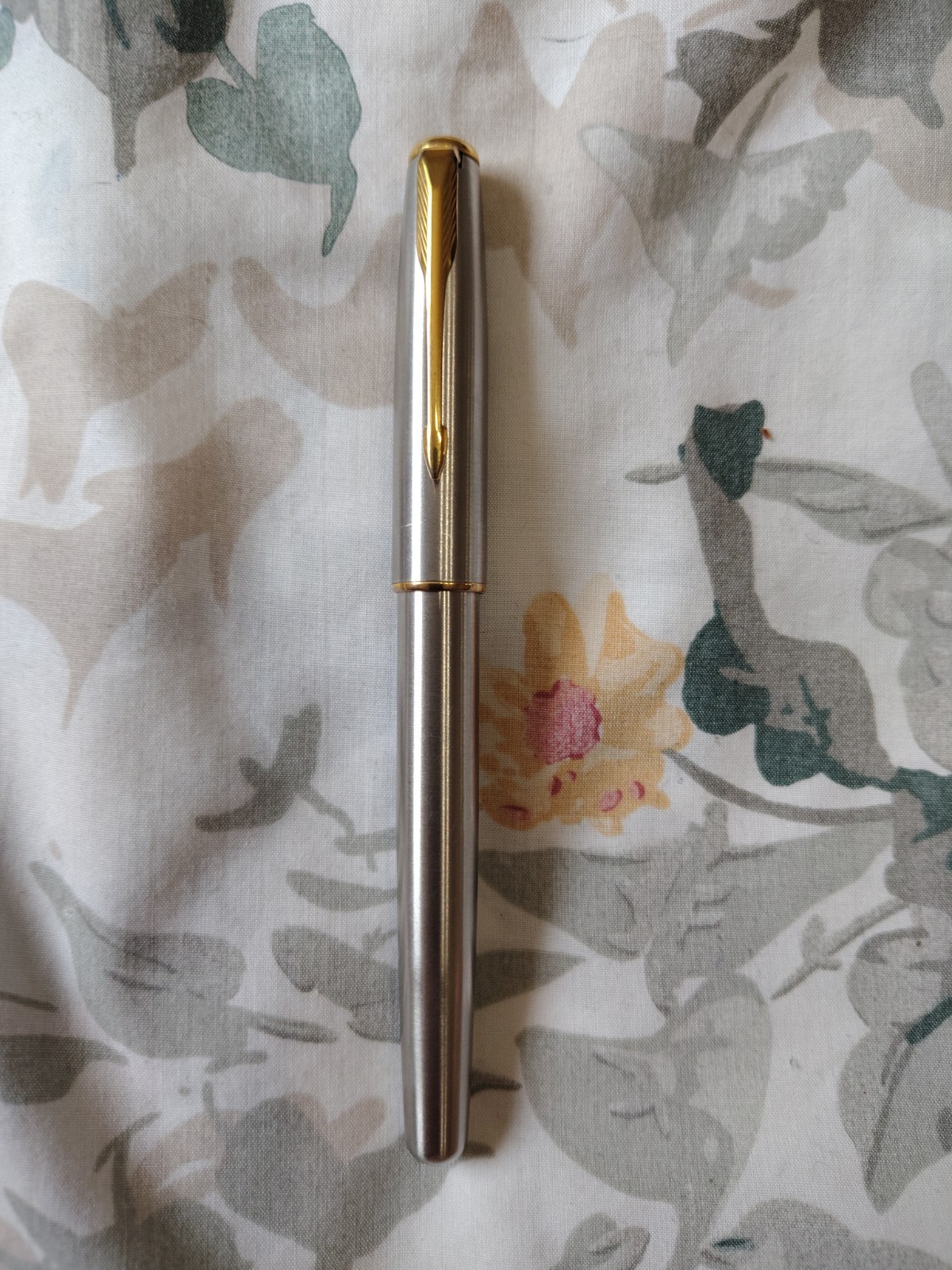 Parker Sonnet Stainless Steel Cap, Barrel With Medium Nib Fountain pen France