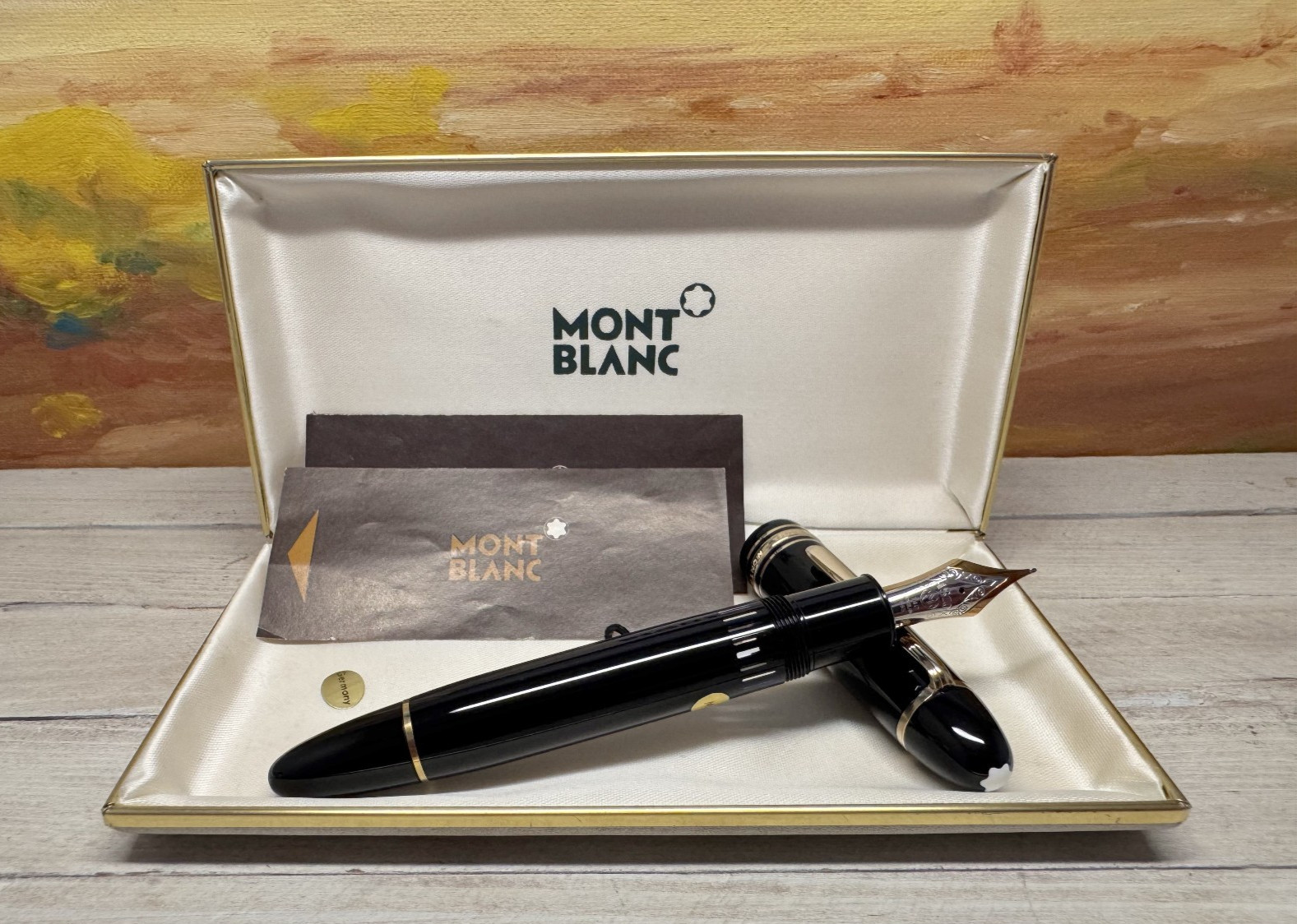 Vintage 1970’s MONTBLANC Meisterstuck 149 Fountain Pen – M 14C Nib