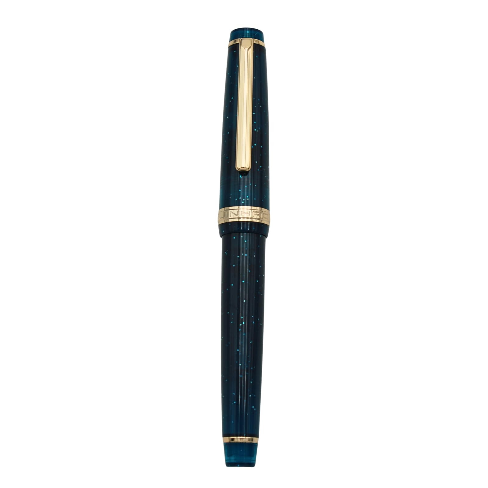 Jinhao 82 Fountain Pen – Acrylic Material Pen Barrel, Iridium Fine Nib with I…