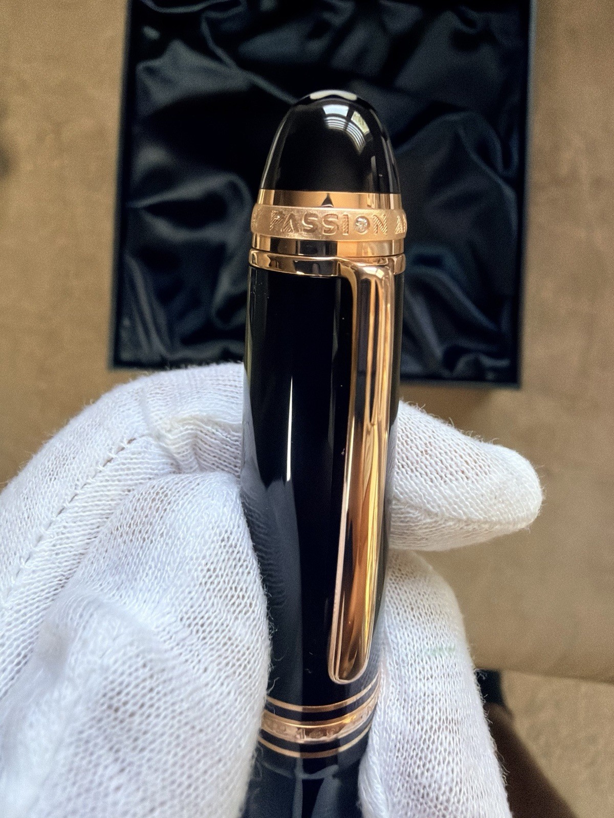 Montblanc Meisterstuck 75th Anniversary Rose gold 149 FP , 18K Medium Nib – NEW
