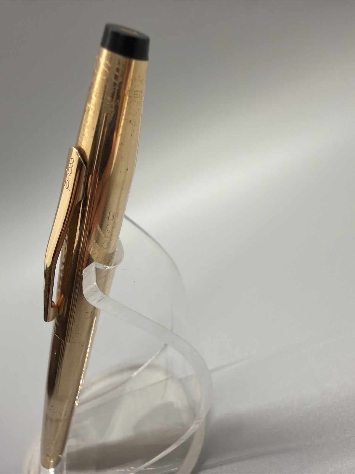 VINTAGE CROSS FOUNTAIN PEN 14k w/14k NIB Inscribed