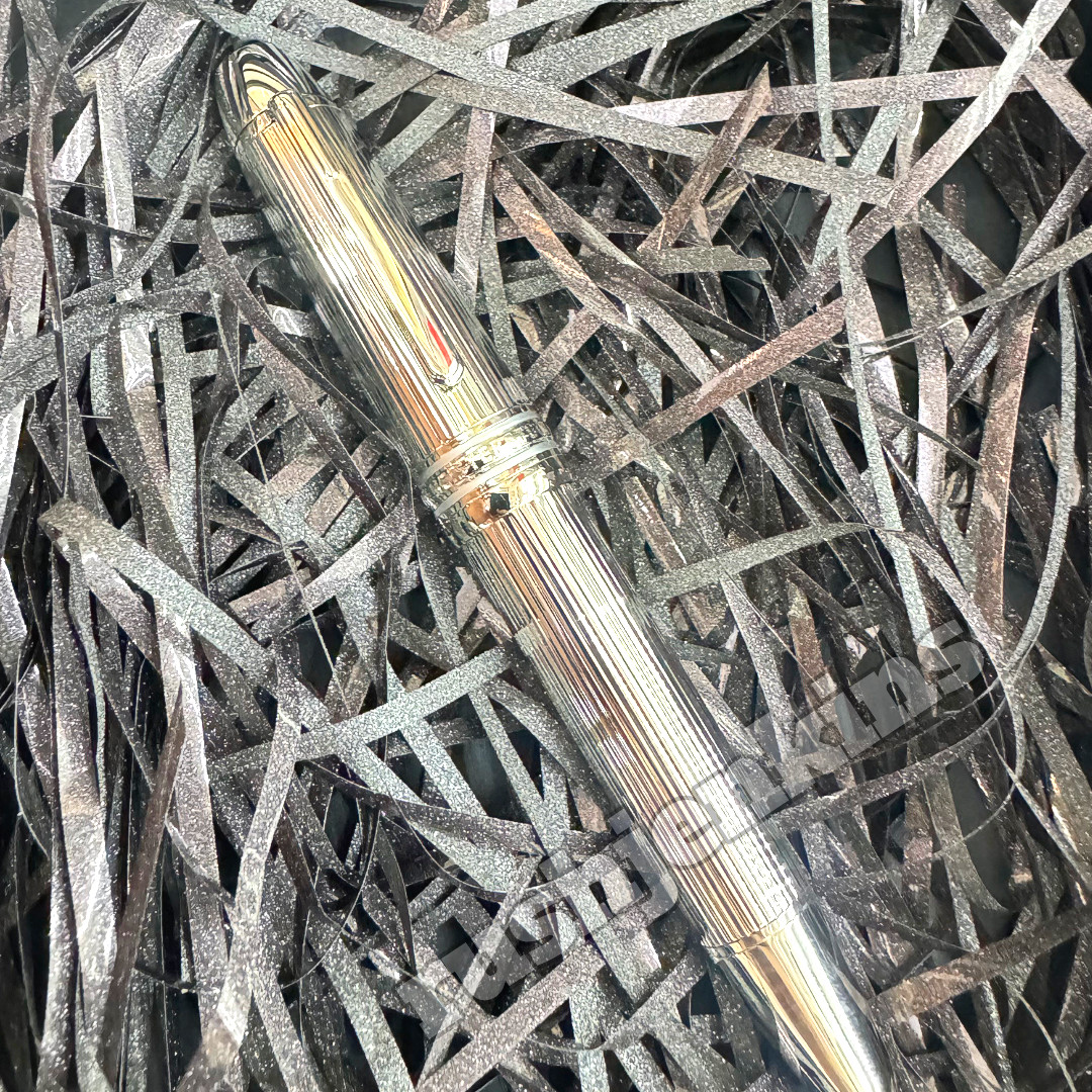 MONTBLANC Meisterstuck 149 LeGrand Pin Stripe Sliver Fountain Pen