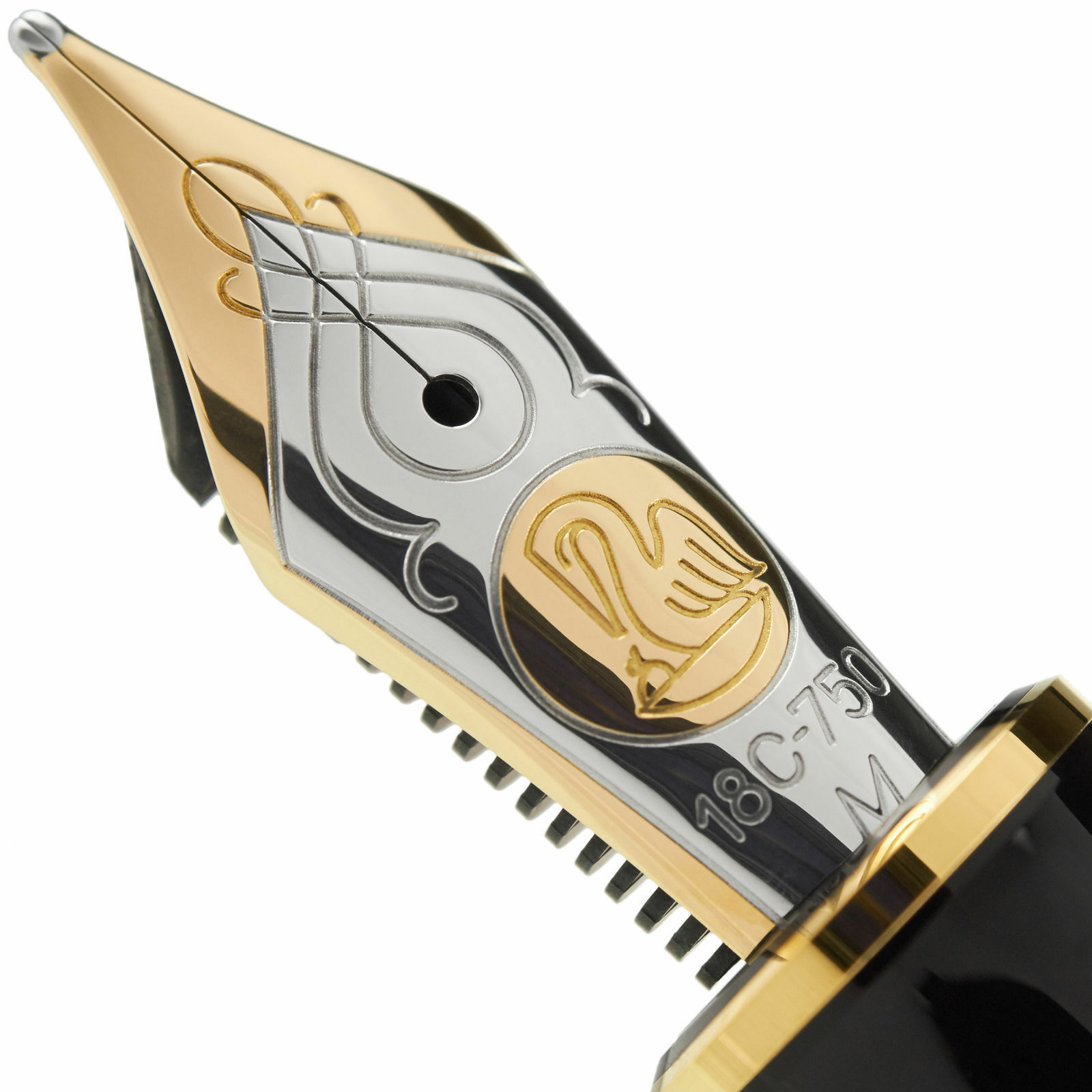 Pelikan Nib for M1000 M1005 Raden Maki-e – 18C 750 gold two tone EF F M or B