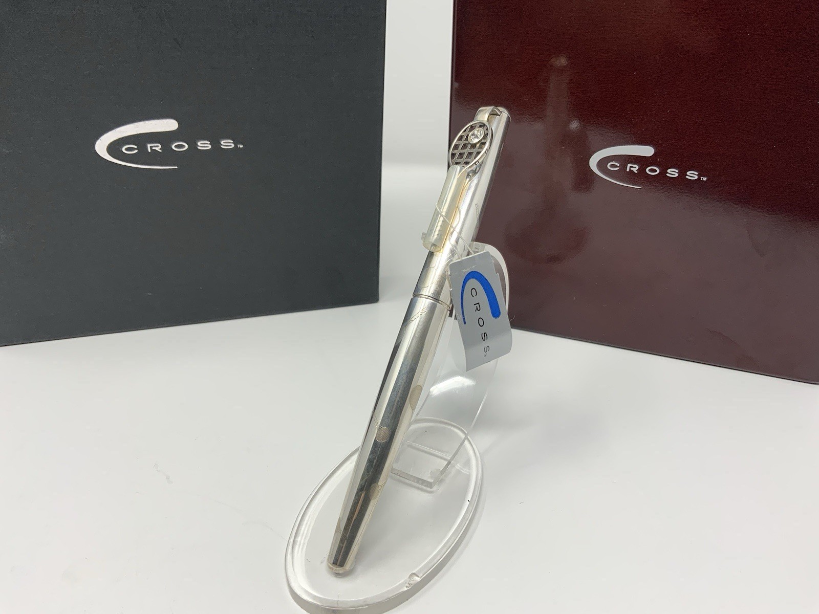 Cross 50 Years of the Tennis Hall of Fame Silver Limited Ed. Fountain Pen READ