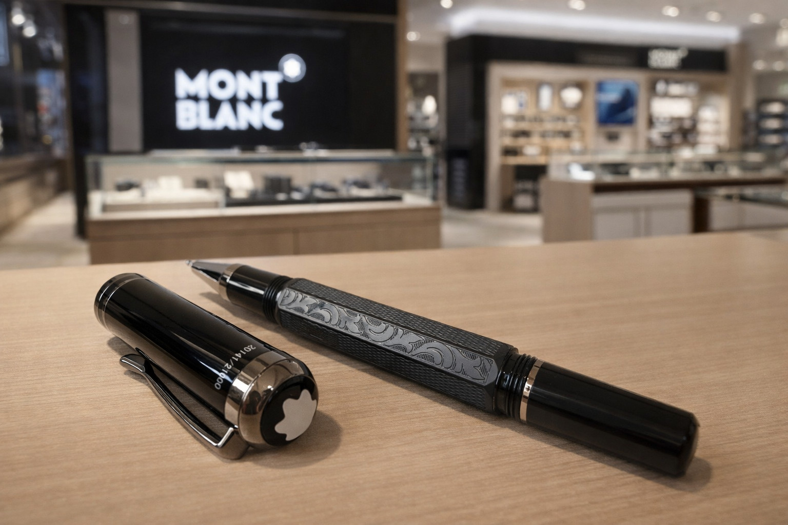 Montblanc Marcel Proust Fountain Pen Black – Writers Edition Empty Barrel New