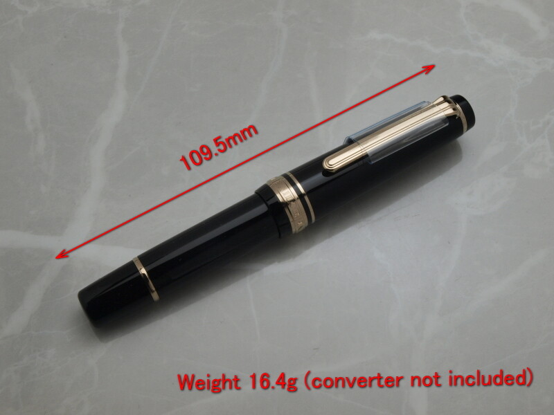 Sailor Professional Gear Slim Mini / B-nib 11-1303-620 Old nib with Converter