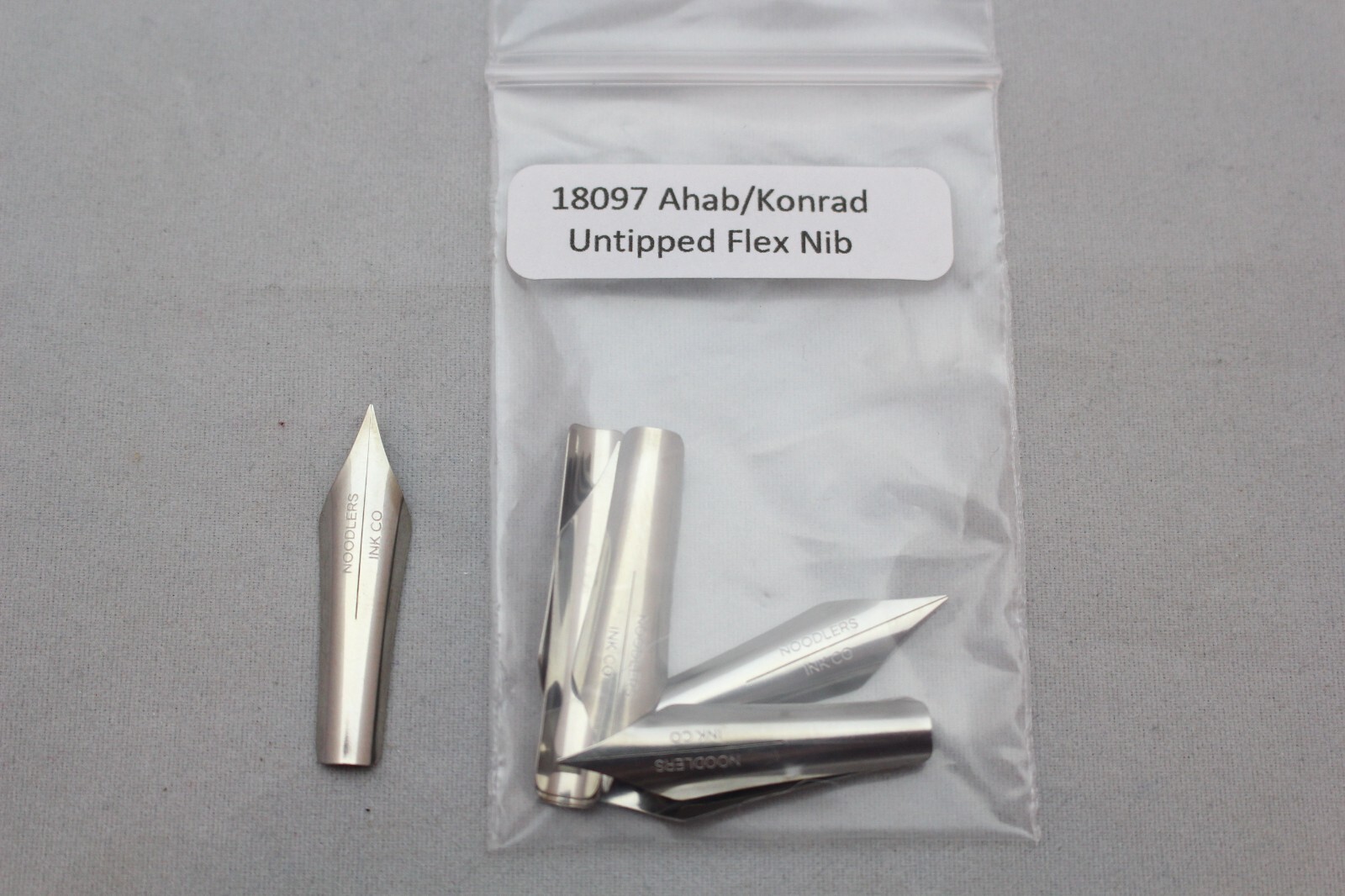 Noodlers Ahab Konrad Fountain Pen Replacement Untipped Flex Nib