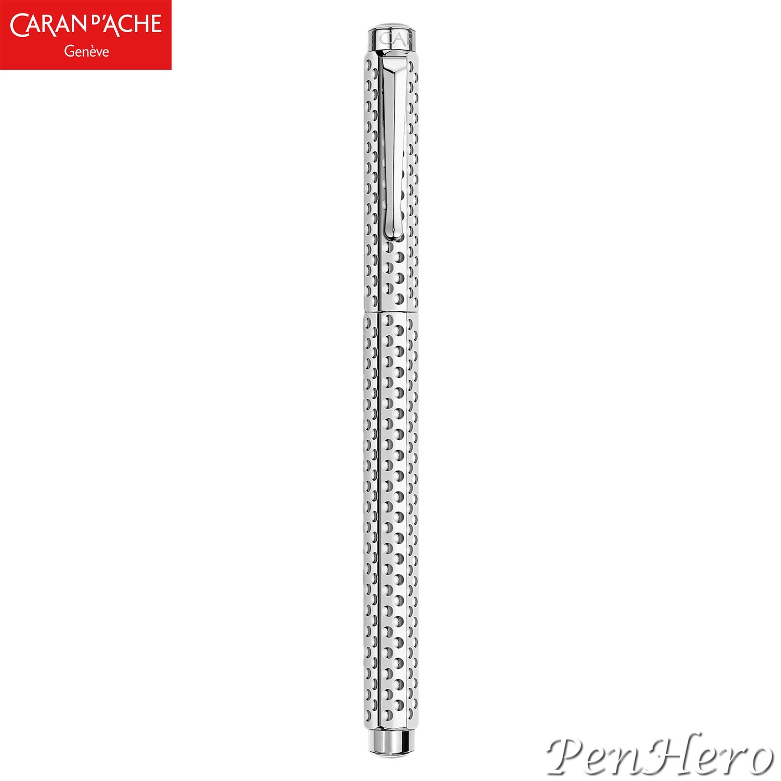 Caran d’Ache Palladium-coated Ecridor Golf Fountain Pen Fine 958.506