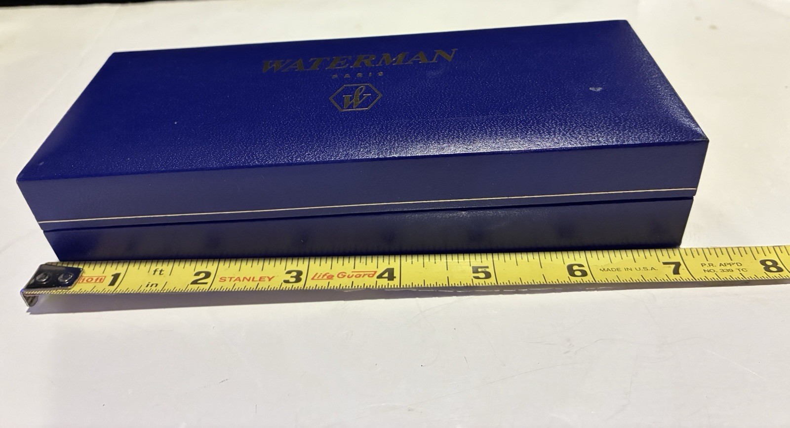 Selling Box leaving odd pieces Waterman Paris White Satin Lined Case