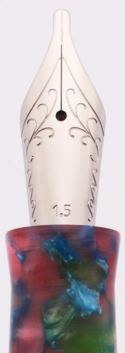 Peyton Street Pens Z2 Fountain Pen – Water Lily Acrylic, JoWo #6 Nibs (New)
