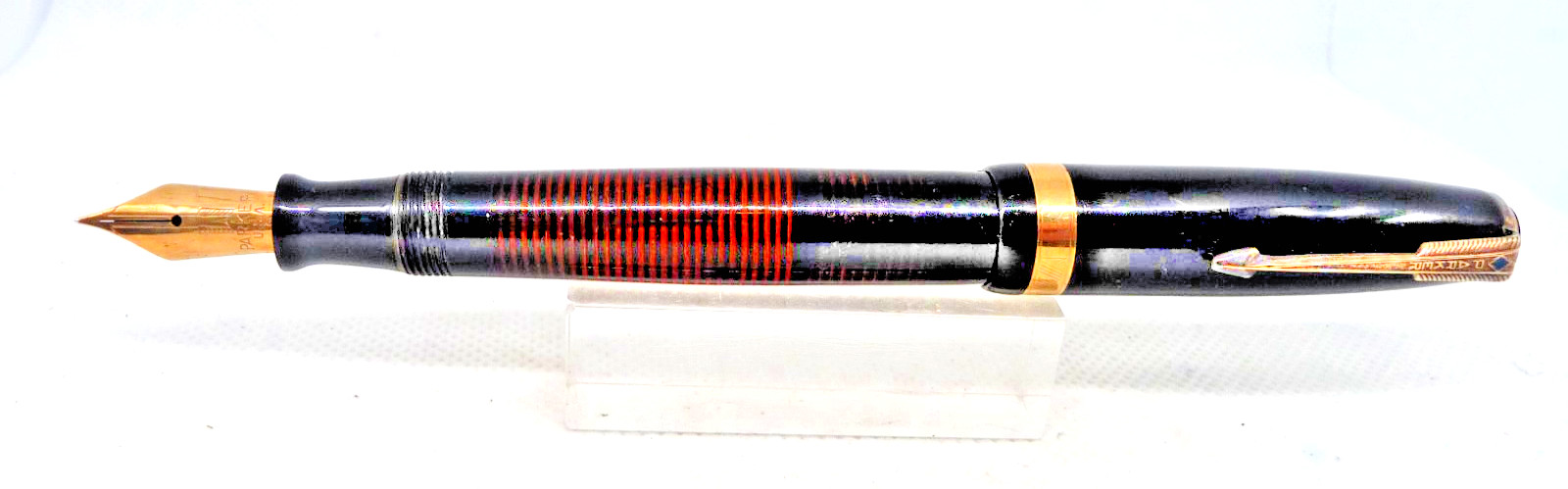 Parker Vintage 1946 Vacumatic Black Fountain pen– working–fine