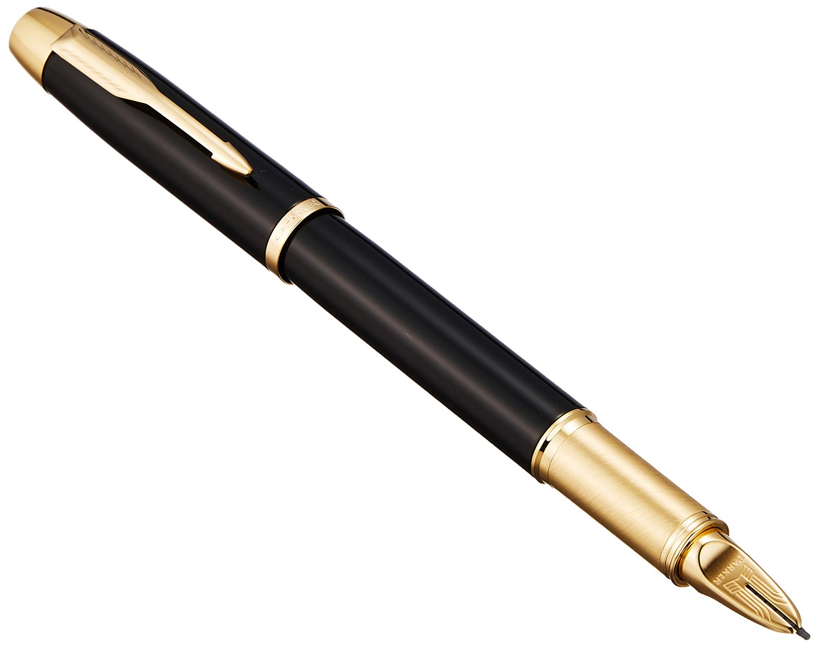 PARKER 2073223 5th IM Rack Black GT Fine Point Water-Based Ink Rollerball Pen