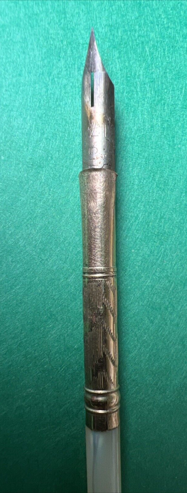 Joseph Gillott’s 170 Dip Pen Nib Extra Fine Point with Unbranded Mother of Pearl