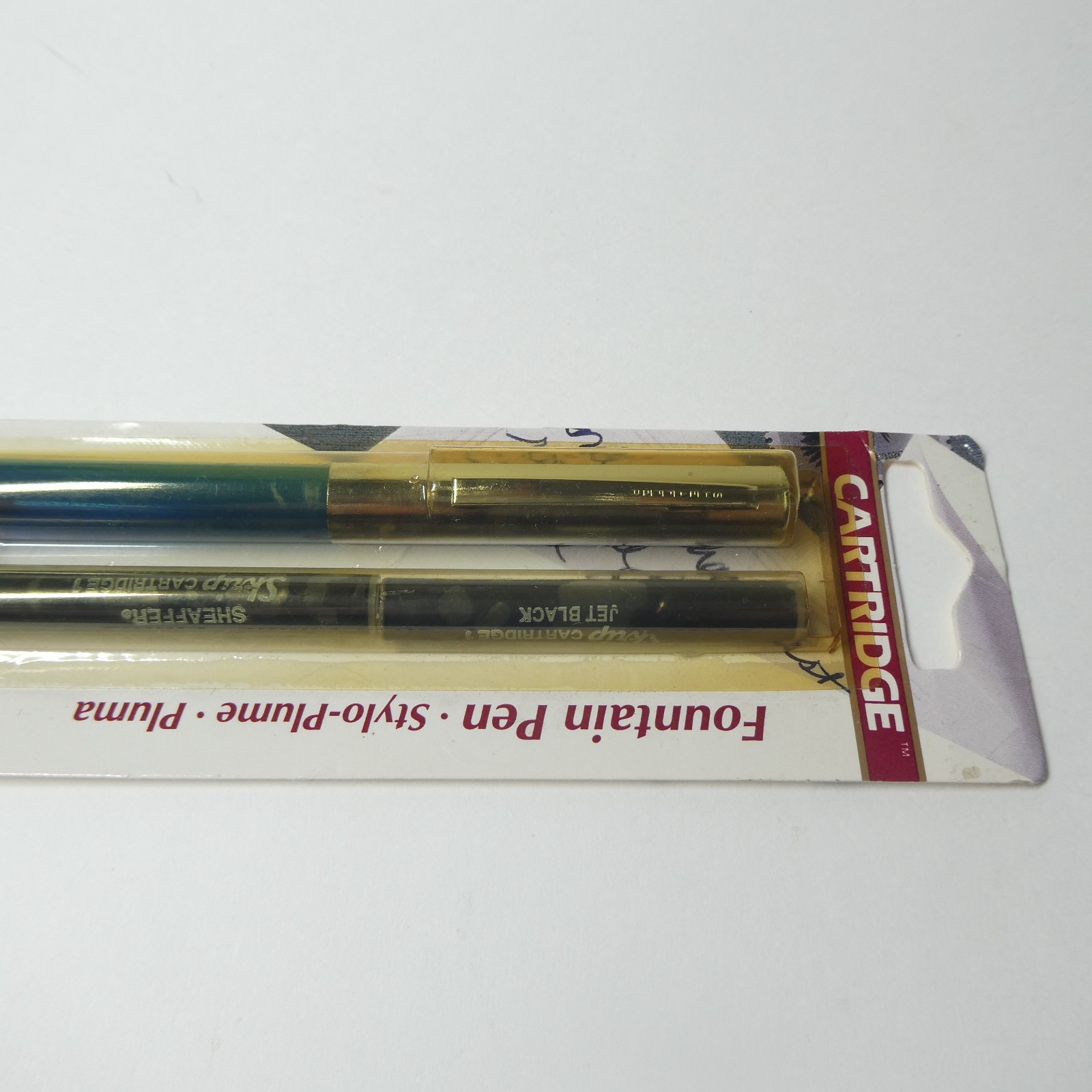 Sheaffer Skrip Cartridge Fountain Pen Fine Black 14905 NOS