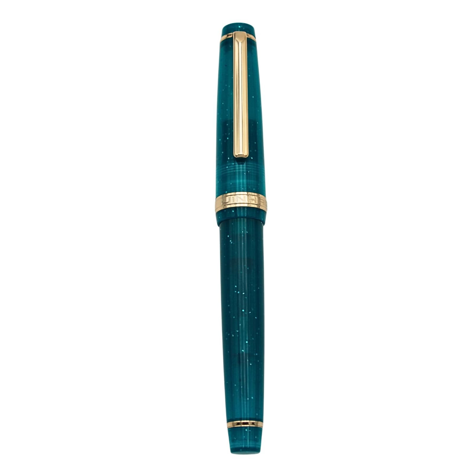 Jinhao 82 Fountain Pen Acrylic Material Pen Barrel, Iridium Fine Nib with In…