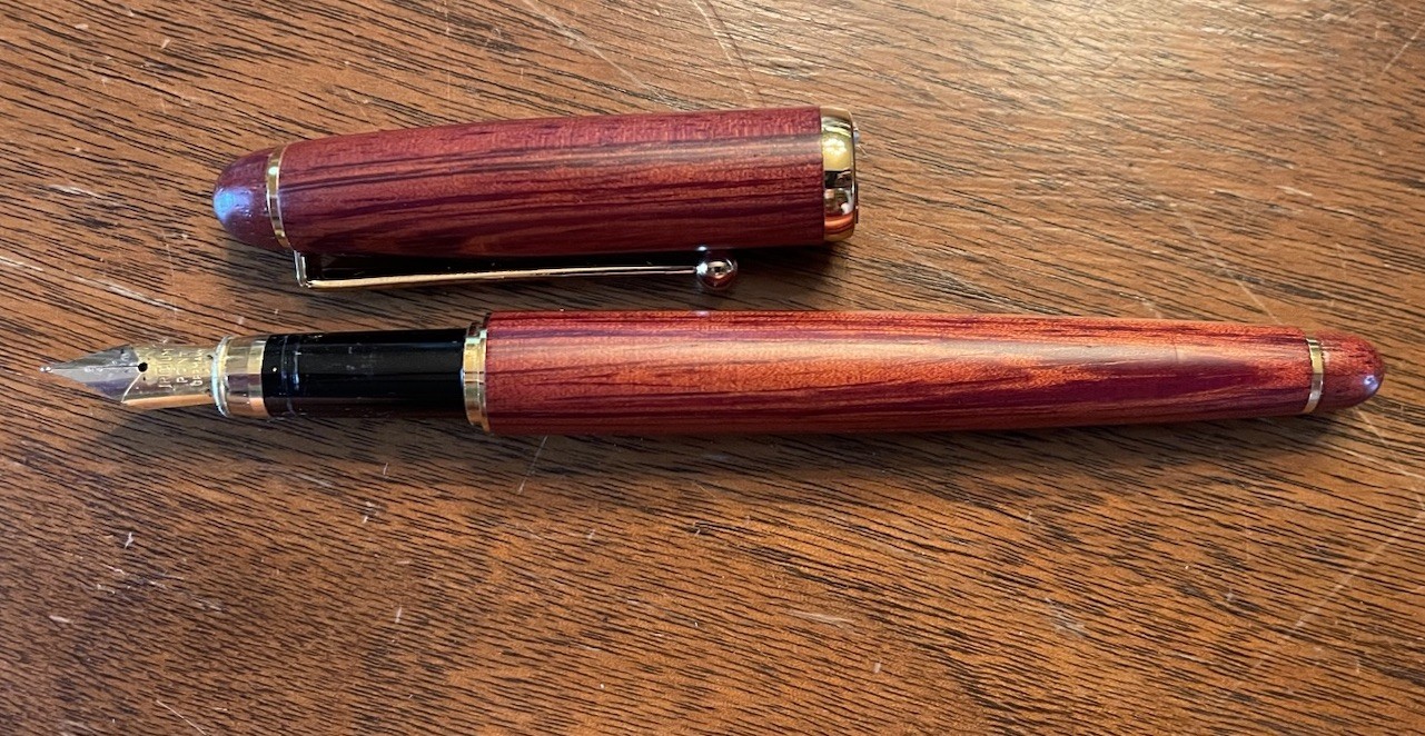 Wood Fountain Pen Iridium Point Germany Unbranded