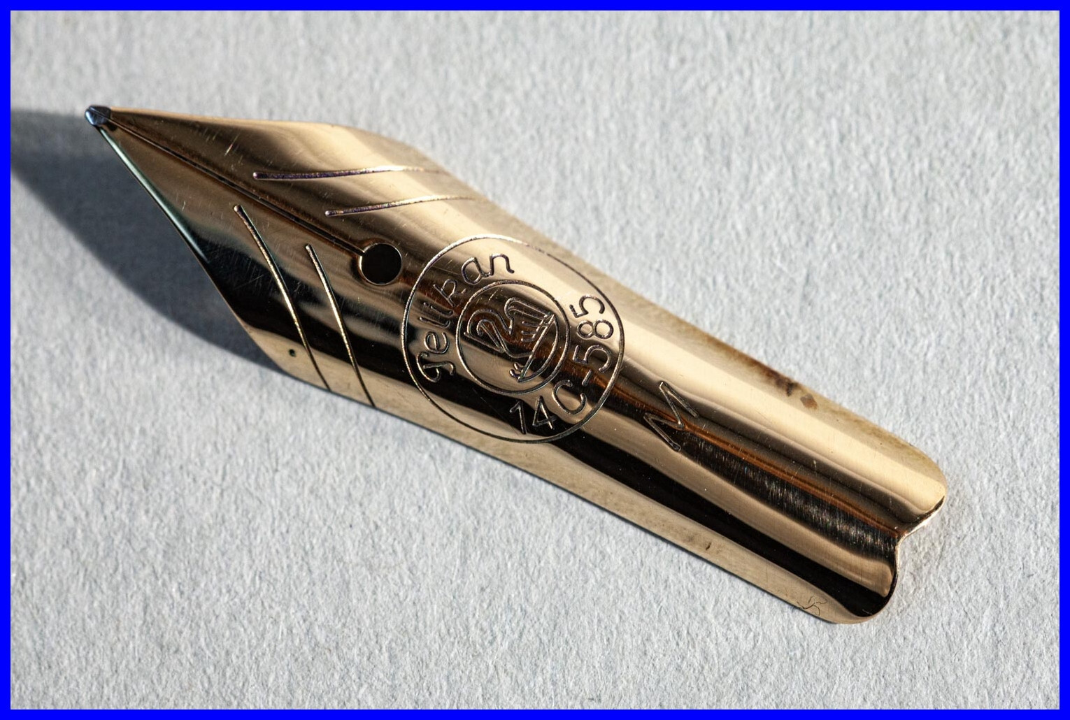 Pelikan MEDIUM (M) Replacement Gold 14c 585 Nib for M250 M400 Fountain Pen
