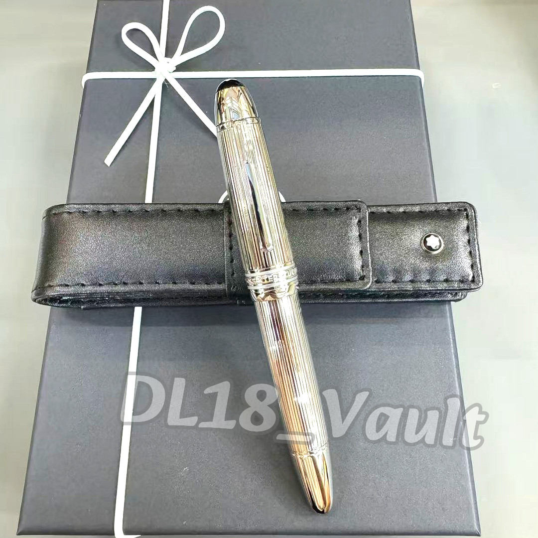 MONTBLANC Meisterstück 149 Silver Pin Stripe Pen Rare Collectible