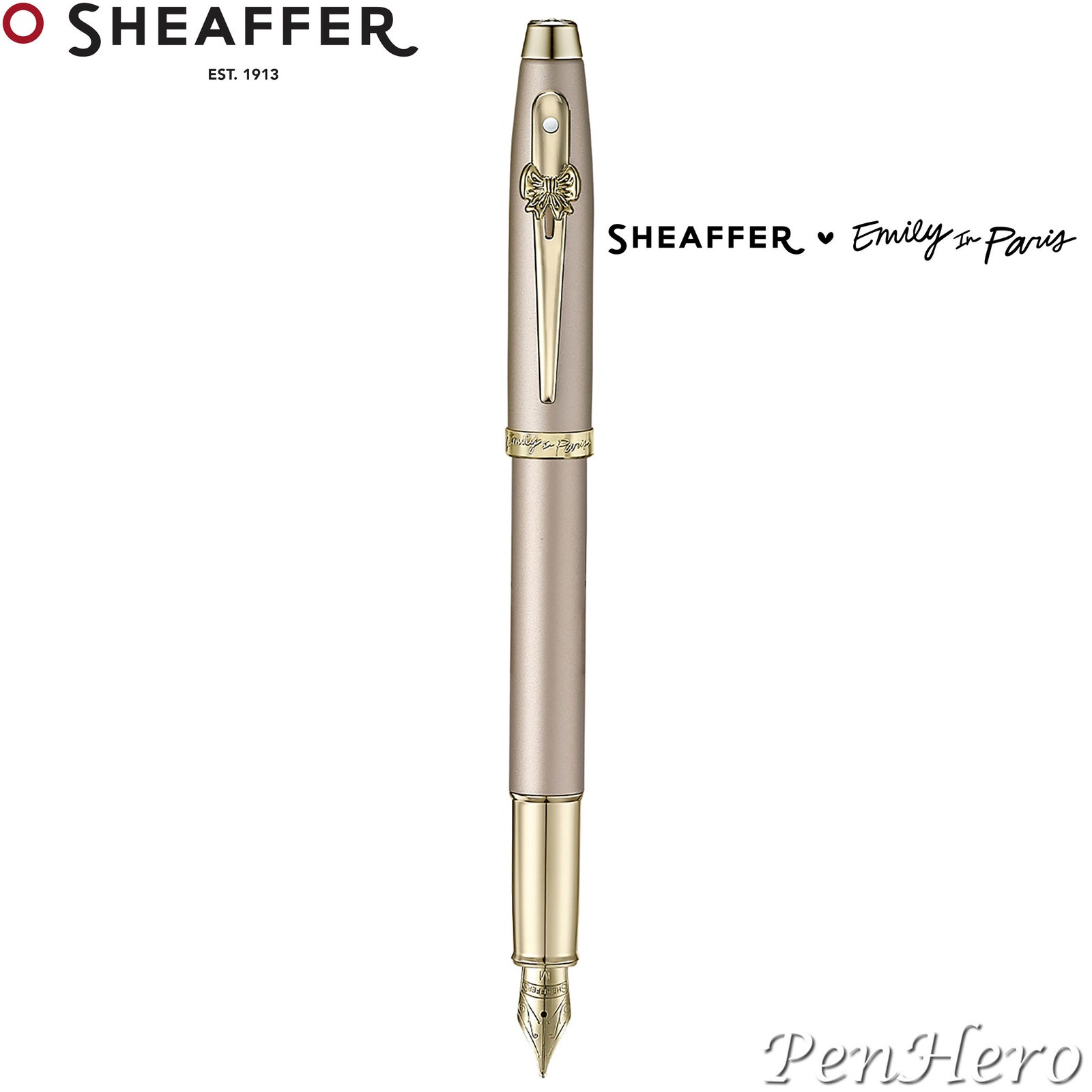 Sheaffer 100 Emily In Paris Champagne Fountain Pen Medium