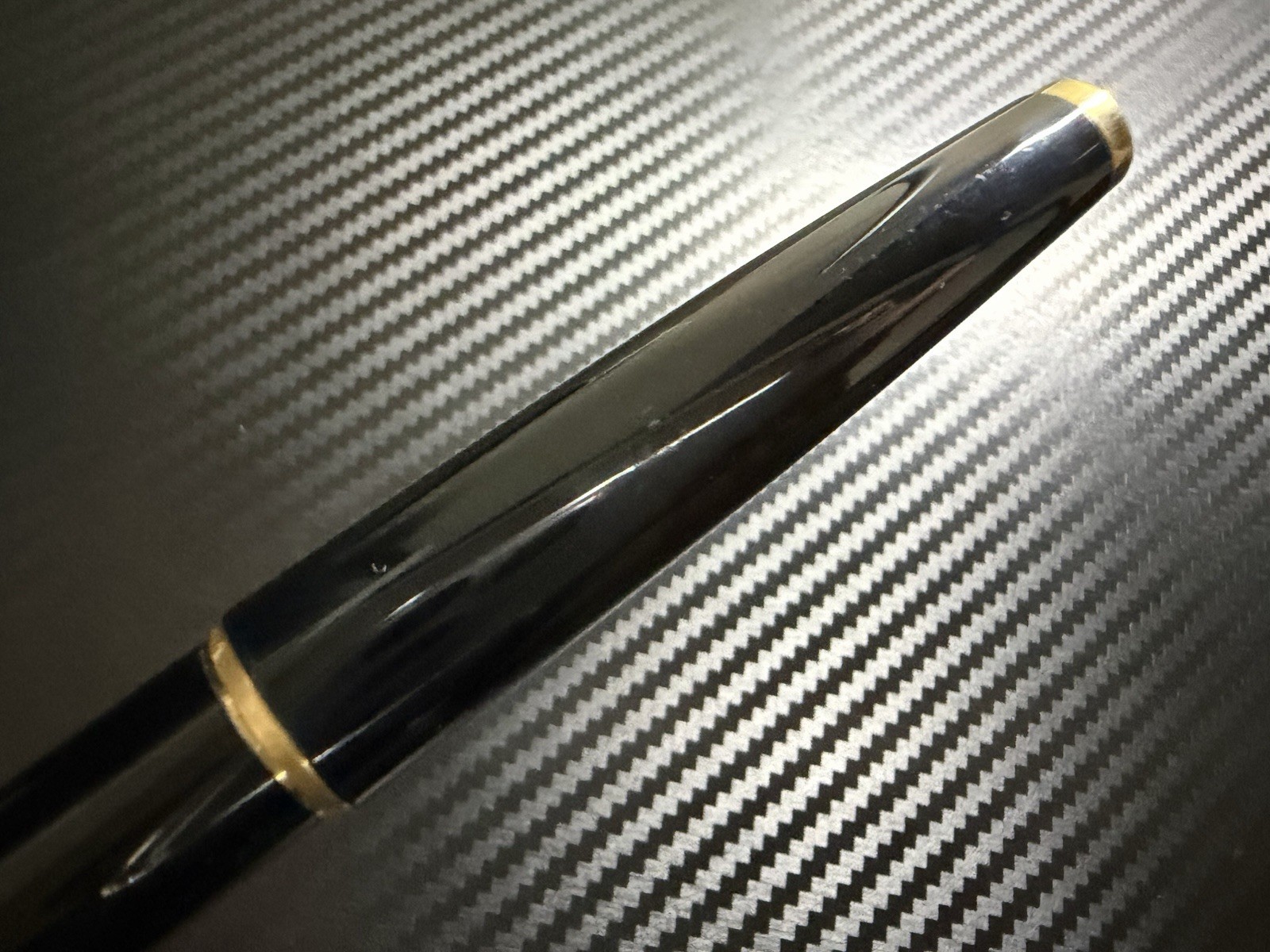 Montblanc No.310 Black Fountain Pen EF Near Mint