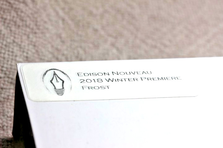EDISON NOUVEAU 2018 WINTER PREMIERE FROST FOUNTAIN PEN FINE NIB NEW IN BOX