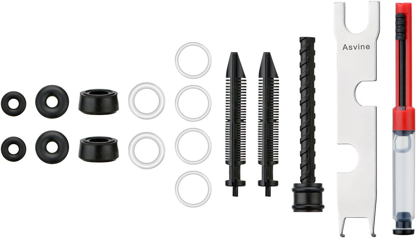 Vacuum and Piston Fountain Pen Accessories, Repair Parts Kit, O-Rings, Gaskets,