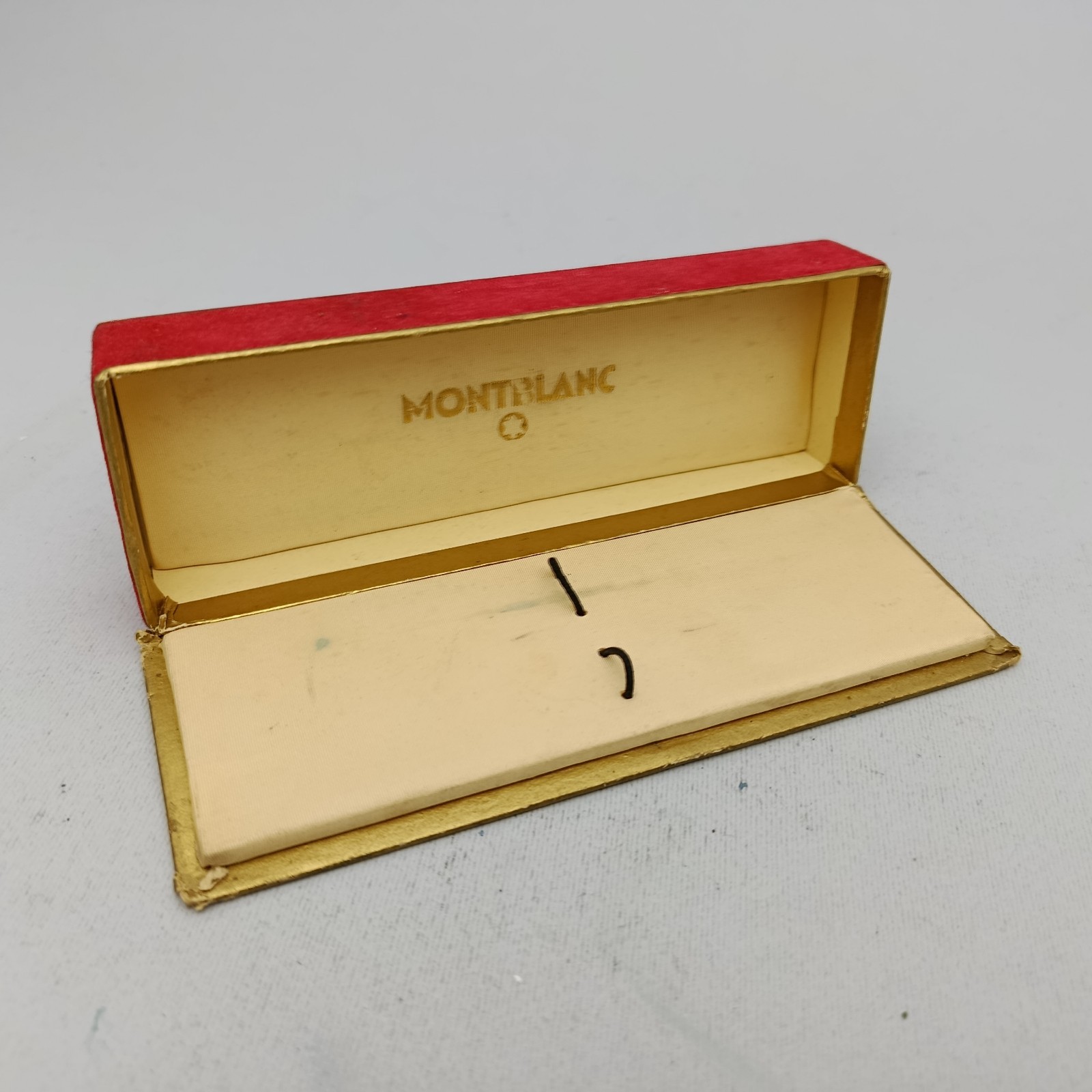 Vintage Montblanc Double Pen Case Box 1950s 1960s For Meisterstuck 144 342 RARE