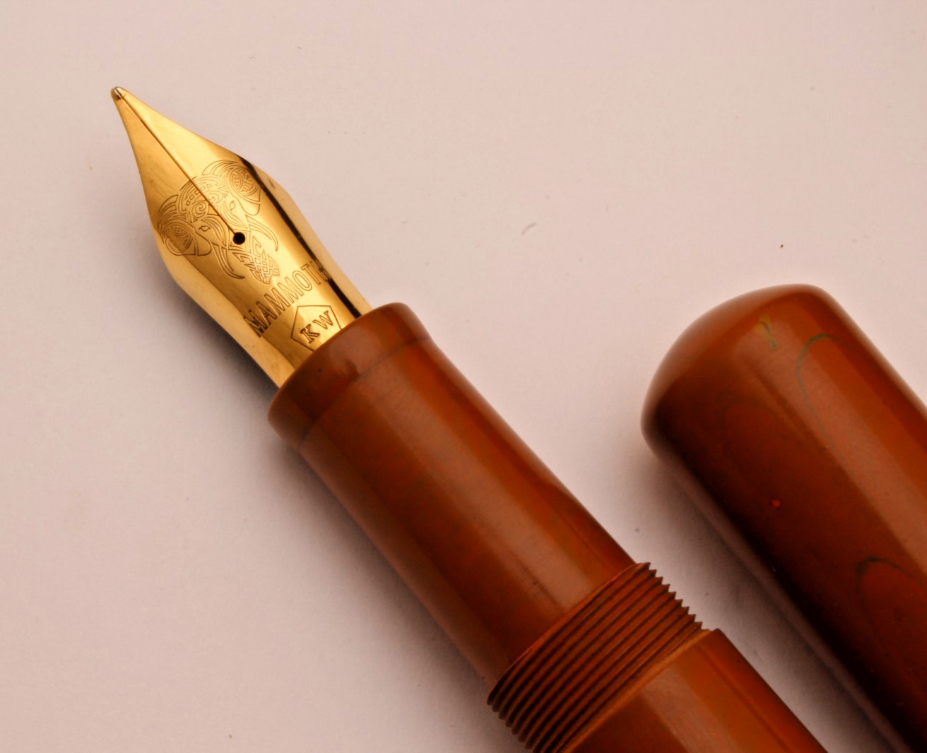 Kanwrite Mammoth Jumbo Size Ebonite Desk Fountain Pen New With Box