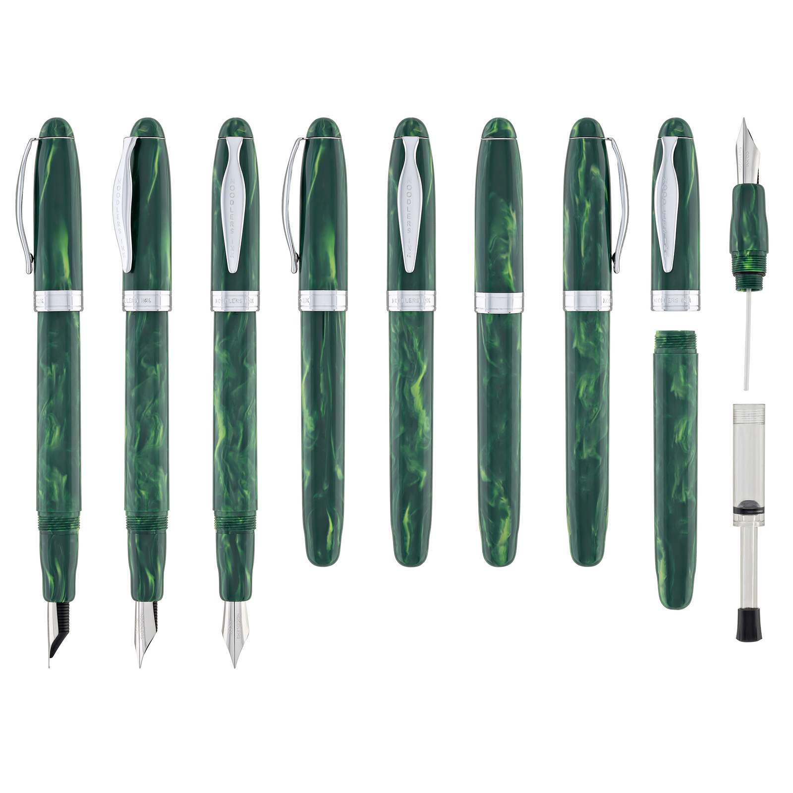 Noodler’s Ahab Fountain Pen in Thule – Flex Nib – NEW in Box