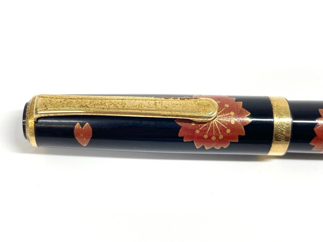 PLATINUM 3776 F 14K Used Fountain Pen Japanese Writing Instrument Collector Pen