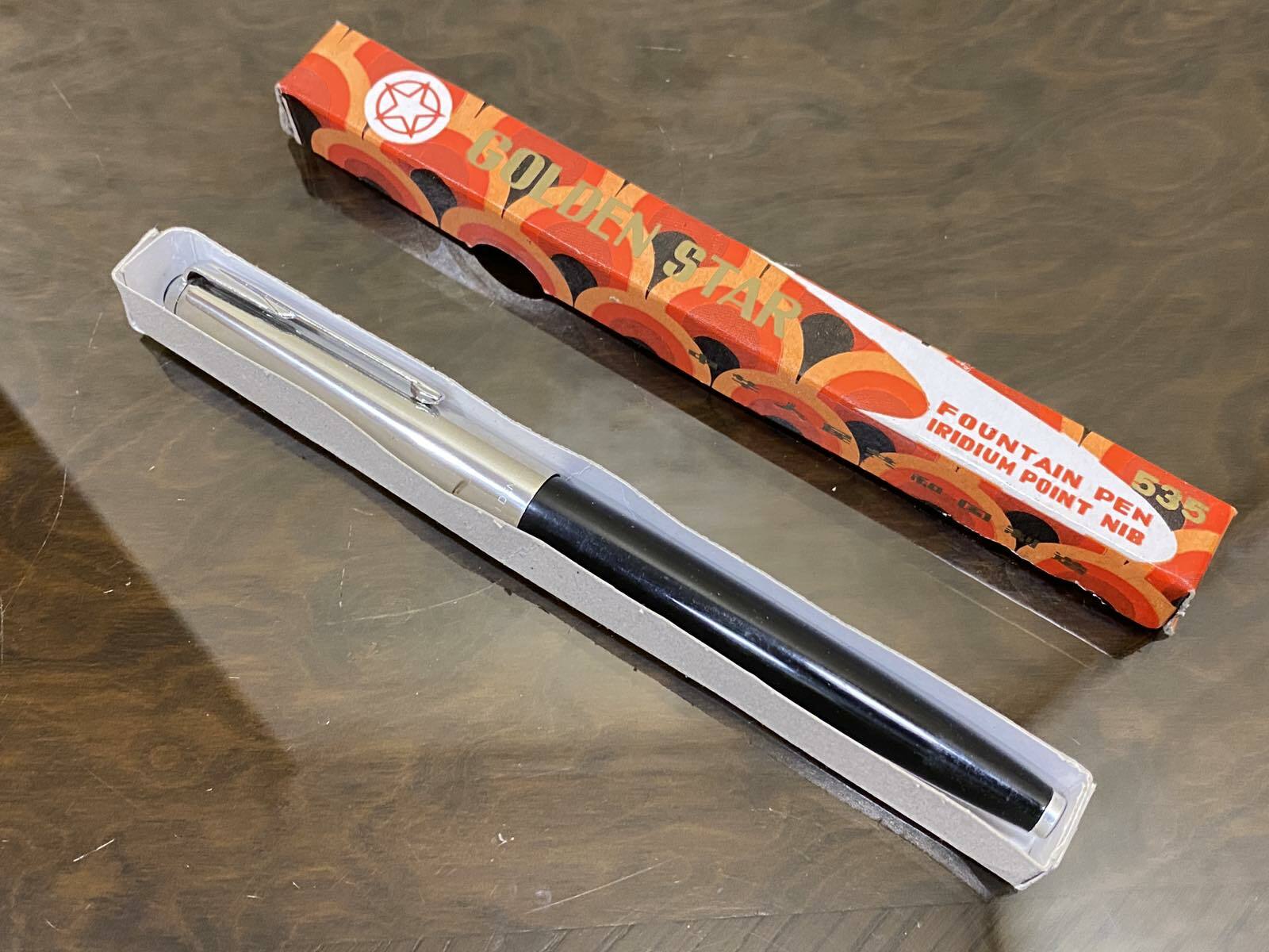 GOLDEN STAR 535 Fountain Pen Iridium Point Nib People’s Republic Of China