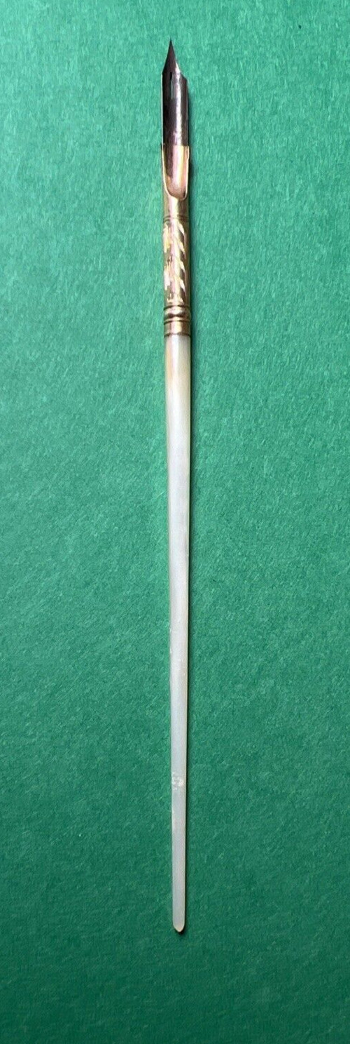 Joseph Gillott’s 170 Dip Pen Nib Extra Fine Point with Unbranded Mother of Pearl