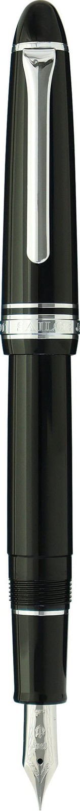 Sailor Profit Casual Silver Trim Black Music Nib 11-0571-920