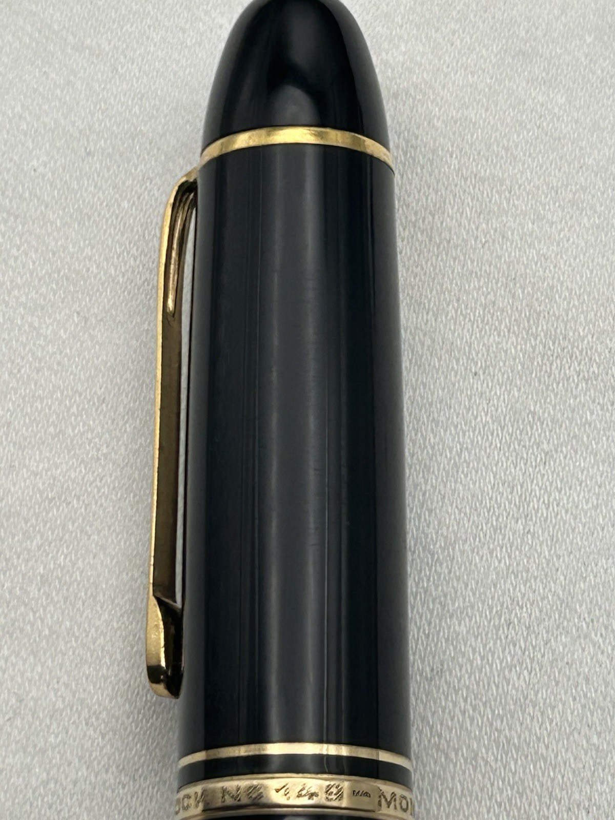 Montblanc 149 FP, Tri-color 14C OBBB Nib, Vintage Transitional (late 50s)-Exc.