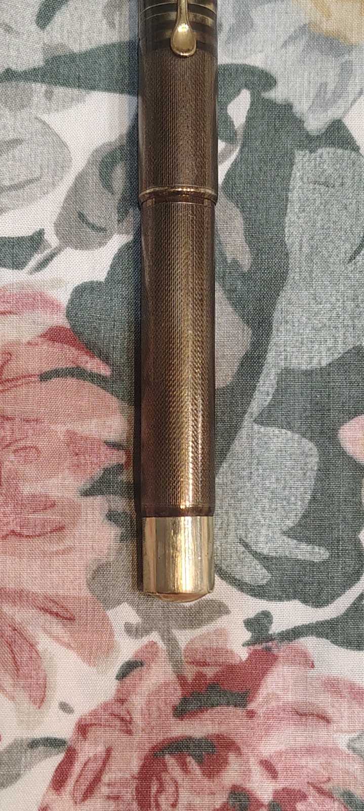 York Osmio 14k Gold Fine Flexible Point Nib Button Fill Fountain Pen Italy
