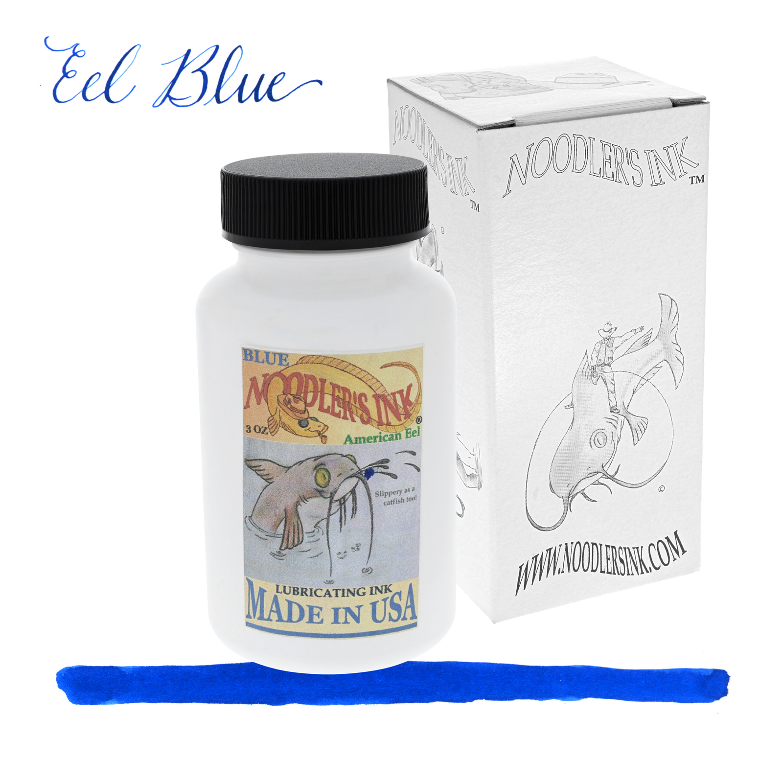 Noodler’s – Bottled Ink Blue Eel 3 oz