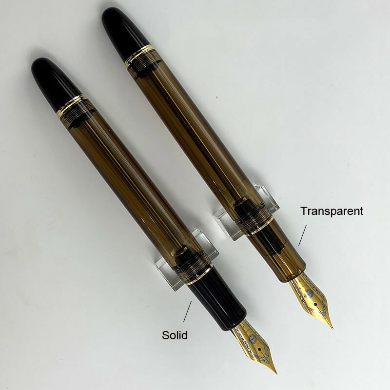 Wing Sung 699 Resin Vacuum Filling Fountain Pen EF/F/M Nib 0.50.38/0.7mm Gift #s