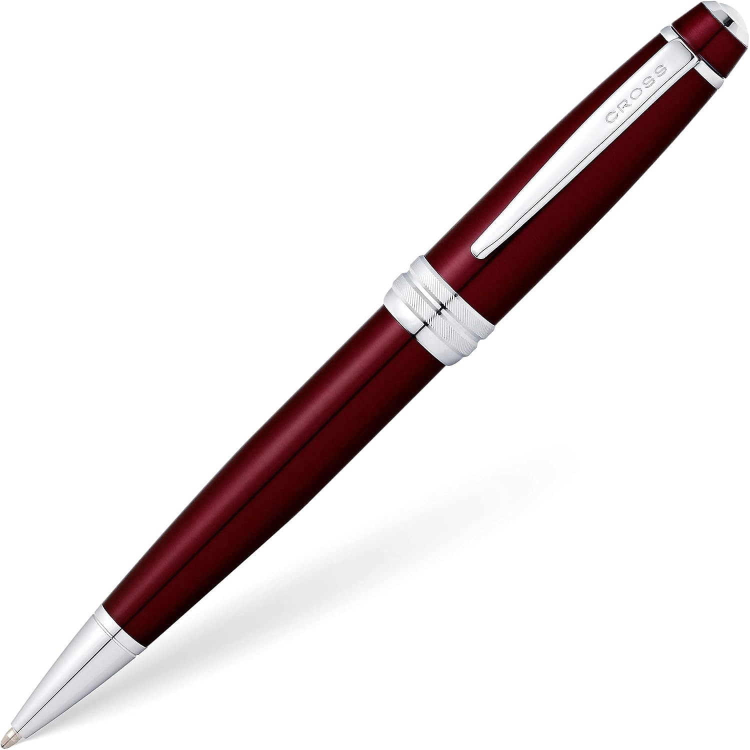 Bailey Red Lacquer Ballpoint Pen – Refillable for Long-Lasting Use – Smooth