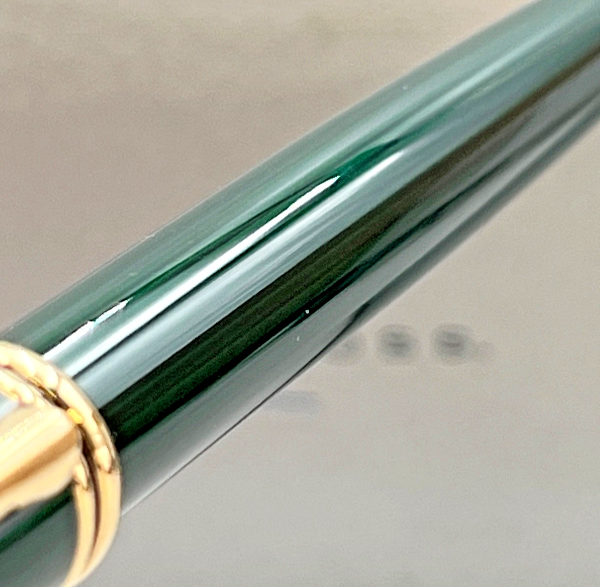 Cross Townsend Translucent Green Lacquer Fountain Pen 14K 585 M-Nib 🇺🇸 696-5MA