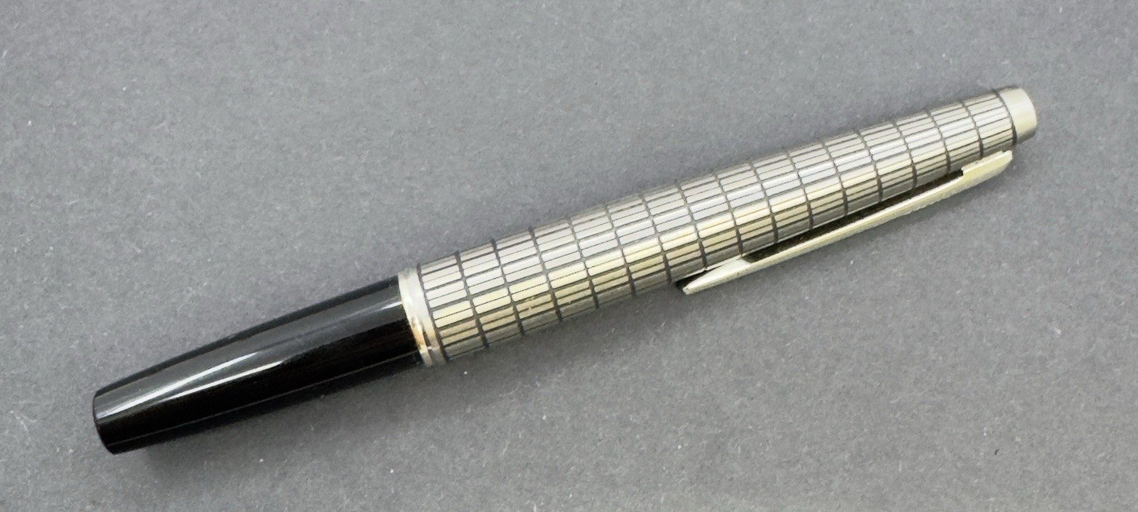1975 Pilot Elite, 18k EF Nib, Steel Cap, Con 40 Converter- Serviced