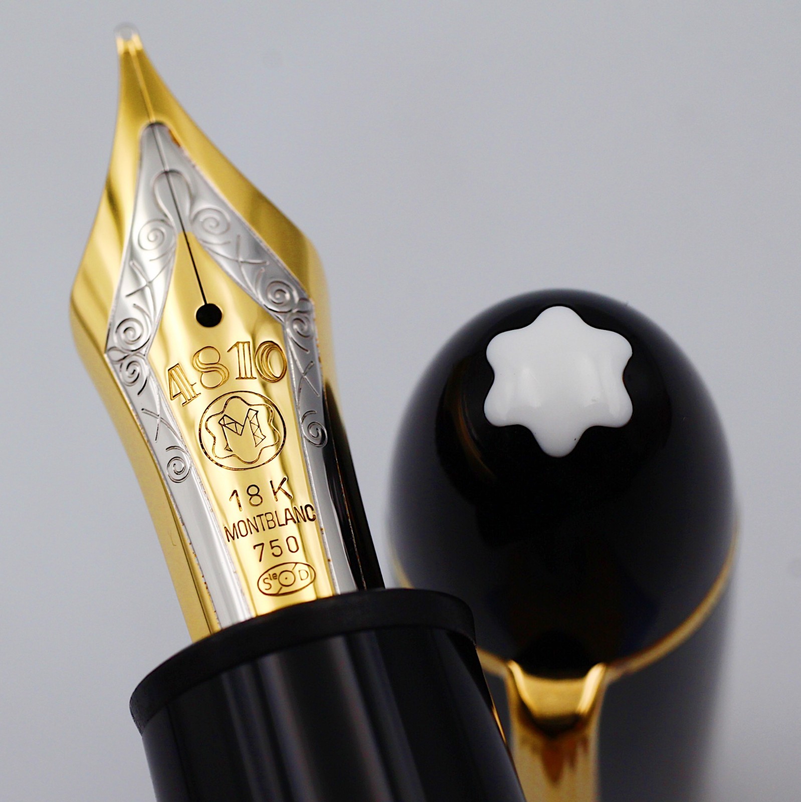 [Mint] Montblanc Meisterstuck 149 18K 750 Fountain Pen Hemingway M Nib w/box