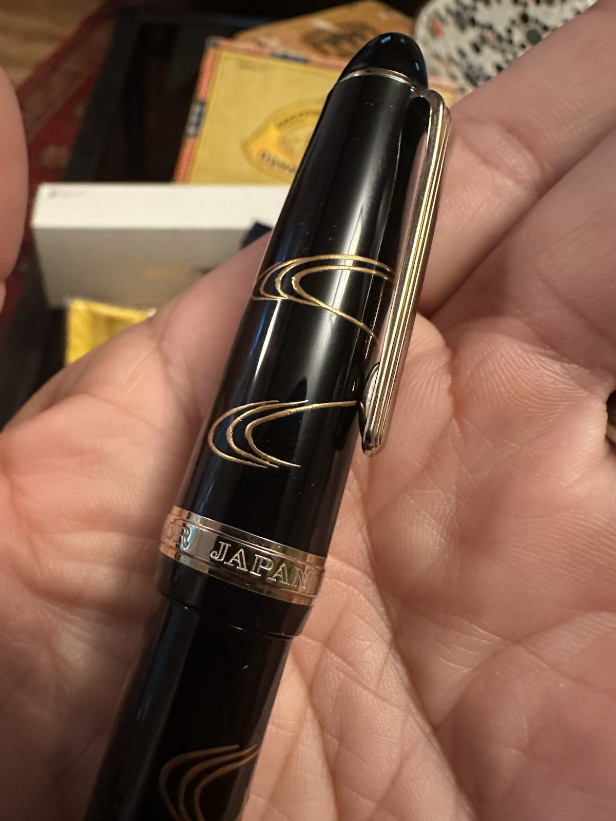 Japanese Sailor Koi Fountain Pen 21k Nib Never Inked Or Used Beautiful